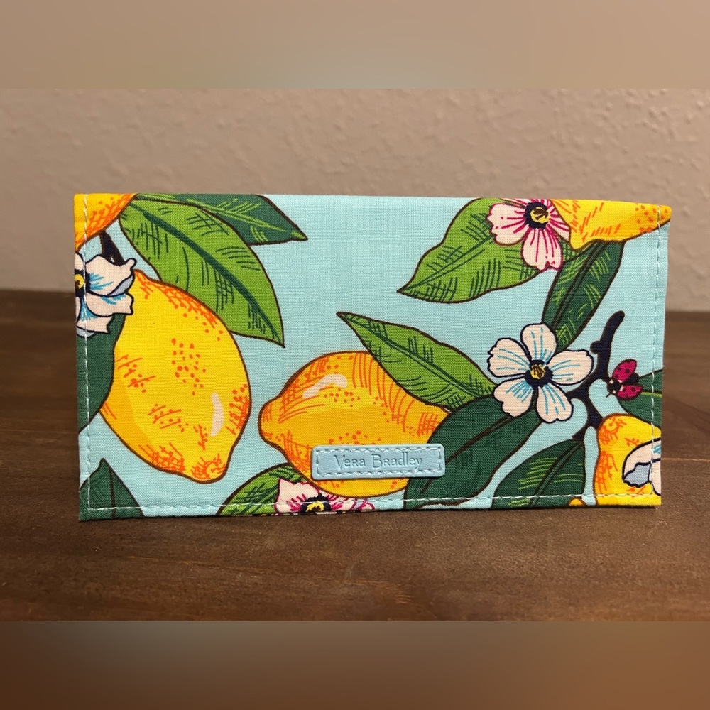 Very Bradley Check Book Cover